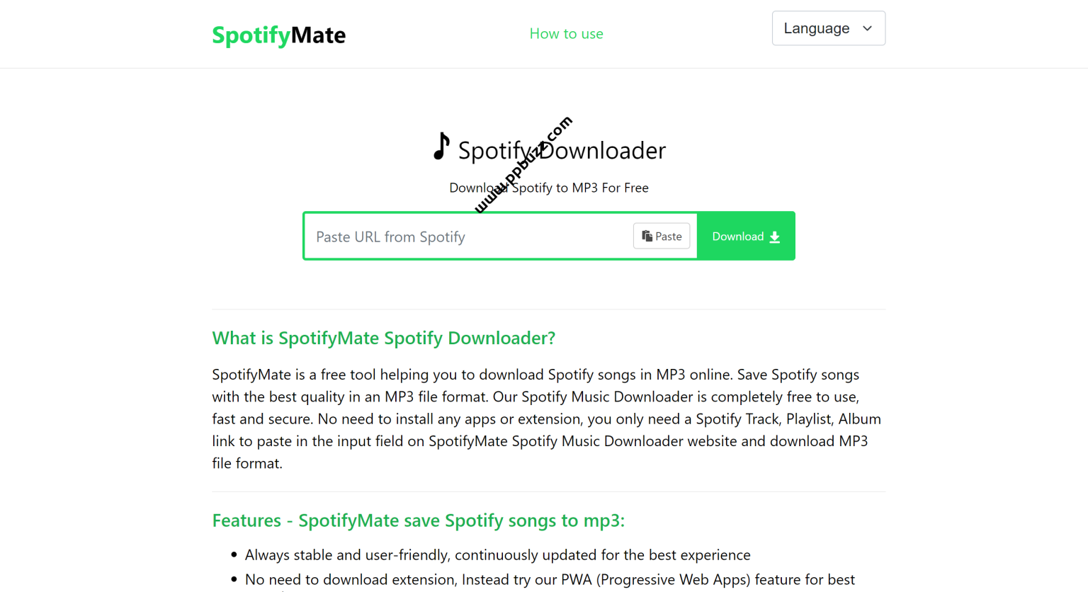 Spotify 音乐下载工具——SpotifyMate