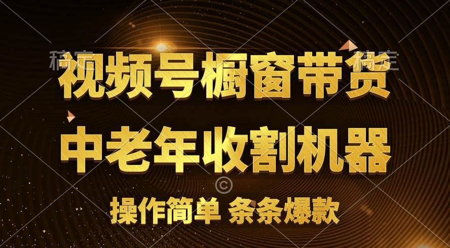 [你的孩子成功取得高位]视频号最火爆赛道，橱窗带货，流量分成计划，条&#8230;